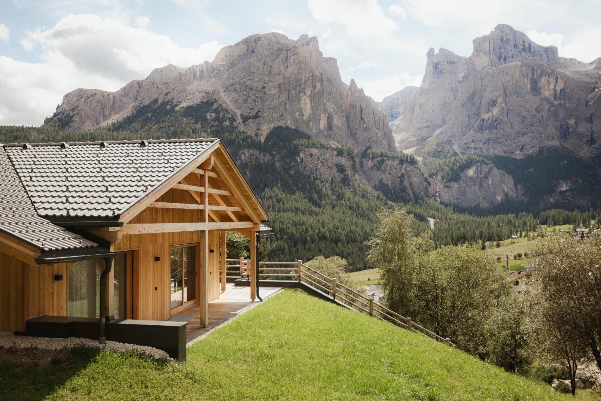 Chalet Laerchenhof Colfosco Eksteriør bilde