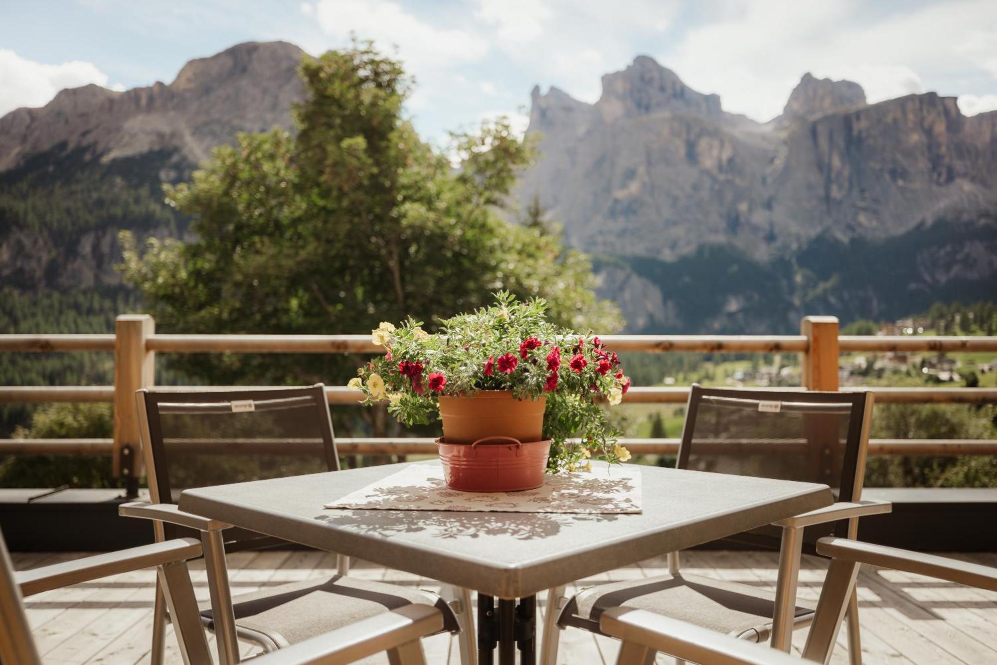 Chalet Laerchenhof Colfosco Eksteriør bilde