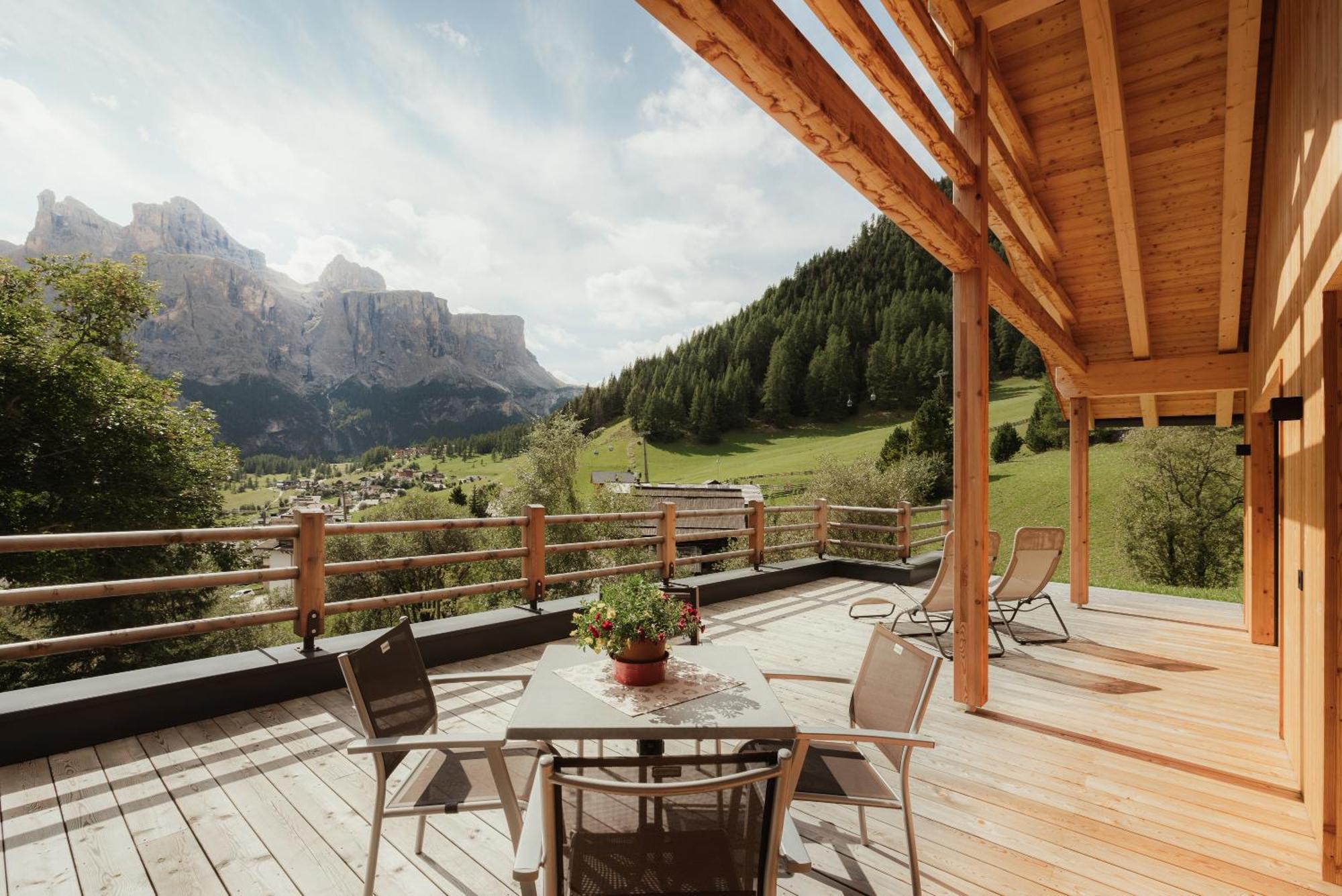 Chalet Laerchenhof Colfosco Eksteriør bilde