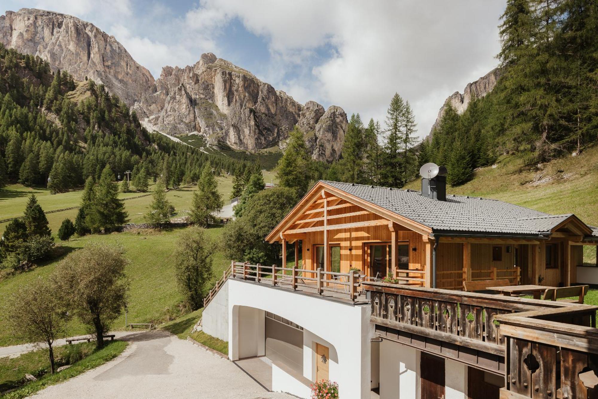 Chalet Laerchenhof Colfosco Eksteriør bilde
